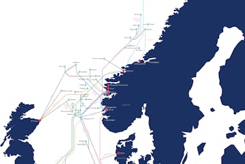 Det norske transportsystemet for naturgass 2024